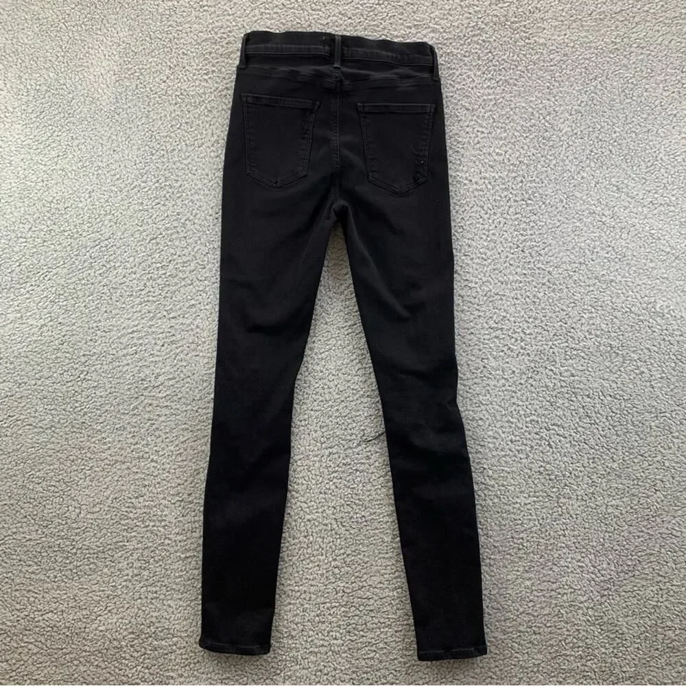 AGOLDE Sophie High Waist Distressed Skinny Jeans In Moonstruck Women Size: 28 - Picture 5 of 15